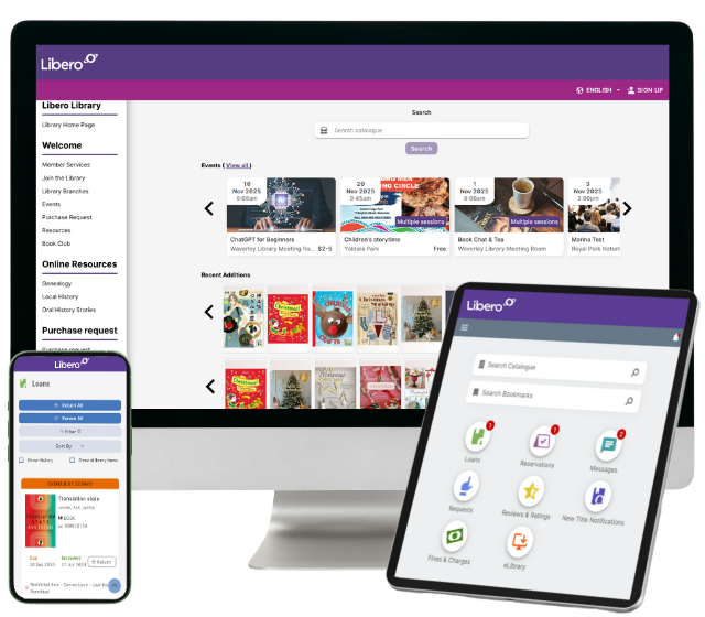 Libero Bibliotheksmanagementsystem Funktionen, L&ouml;sungen & Services