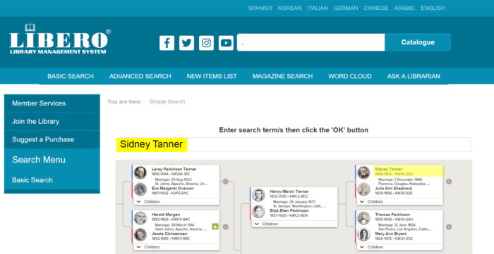 Full Text Search results