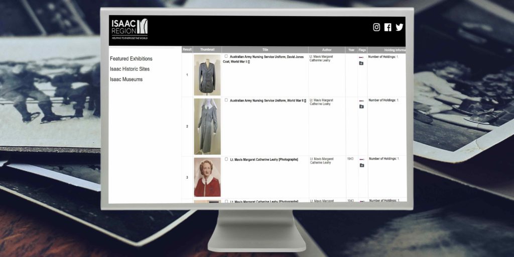 Isaac Digital Collections - Online Catalogue